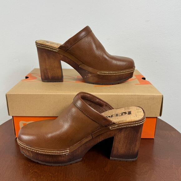KORKS Lori Clog in Tan/brown Size 6 - Picture 6 of 10